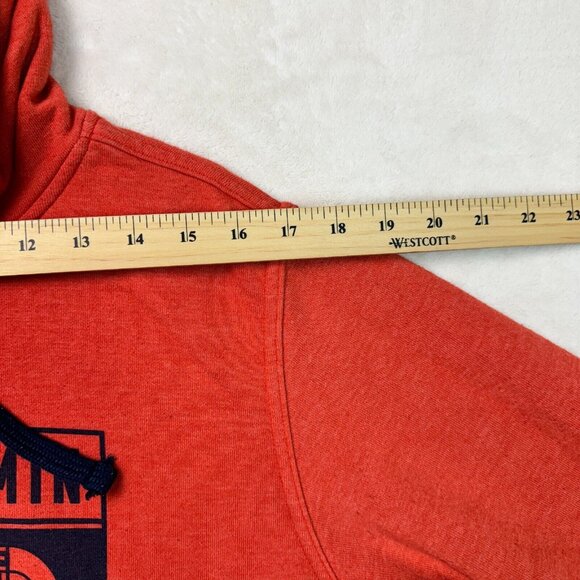 The North Face Hoodie Great Smoky Mtn 66 Long Sleeve Red Pullover Men's Size S - Picture 10 of 16